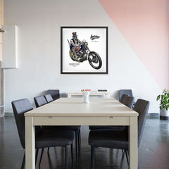 Ezposterprints - American Legends Skull Riders - 32x32 ambiance display photo sample