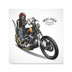 Ezposterprints - Born For The Road Skull Riders