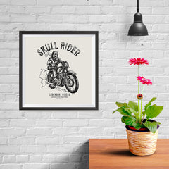 Ezposterprints - Iron Wheels Skull Riders - 10x10 ambiance display photo sample