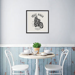 Ezposterprints - Iron Wheels Skull Riders - 16x16 ambiance display photo sample