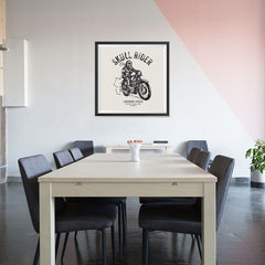 Ezposterprints - Iron Wheels Skull Riders - 32x32 ambiance display photo sample