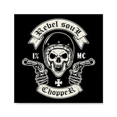 Ezposterprints - Rebel Soul Skull Riders