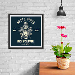 Ezposterprints - Ride Hard Skull Riders - 10x10 ambiance display photo sample