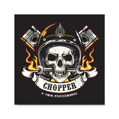 Ezposterprints - Twin Performance Skull Riders