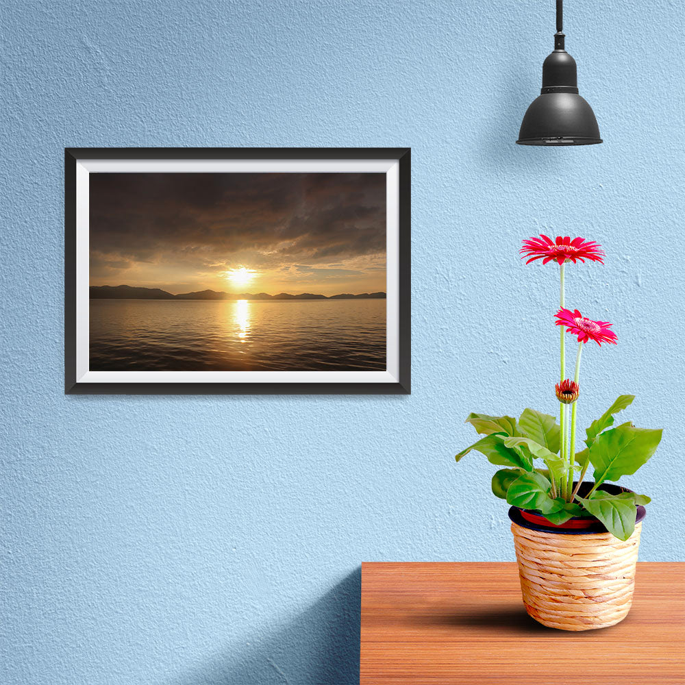 Ezposterprints - Evening Light - 12x08 ambiance display photo sample
