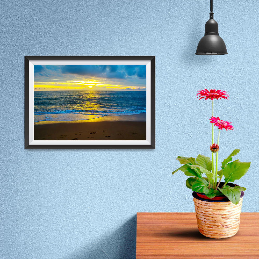 Ezposterprints - Golden - 12x08 ambiance display photo sample