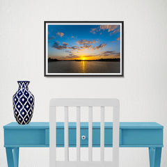 Ezposterprints - Scenery Lake - 18x12 ambiance display photo sample