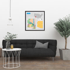 Arizona (AZ) State - General Reference Map