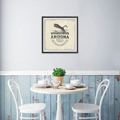 Ezposterprints - Arizona (AZ) State Icon - 16x16 ambiance display photo sample