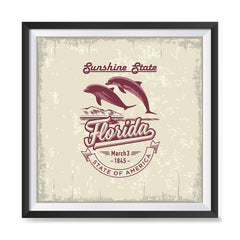Ezposterprints - Florida (FL) State Icon general ambiance photo sample