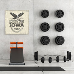 Ezposterprints - Iowa (IA) State Icon - 32x32 ambiance display photo sample
