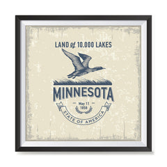 Ezposterprints - Minnesota (MN) State Icon general ambiance photo sample