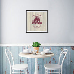 Ezposterprints - Montana (MT) State Icon - 16x16 ambiance display photo sample