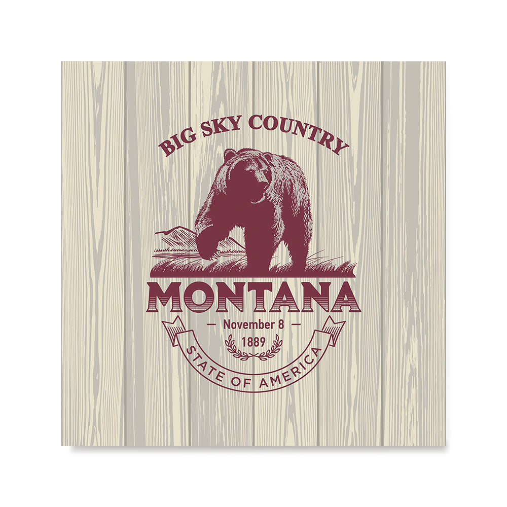 Ezposterprints - Montana (MT) State Icon