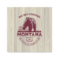Ezposterprints - Montana (MT) State Icon