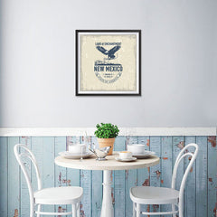 Ezposterprints - New Mexico (NM) State Icon - 16x16 ambiance display photo sample