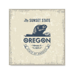 Ezposterprints - Oregon (OR) State Icon
