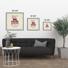 Ezposterprints - South Carolina (SC) State Icon ambiance display photo sample
