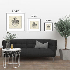 Ezposterprints - Virginia (VA) State Icon ambiance display photo sample