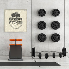 Ezposterprints - Wyoming (WY) State Icon - 32x32 ambiance display photo sample