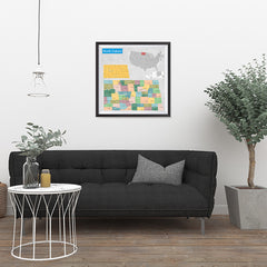 North Dakota (ND) State - General Reference Map