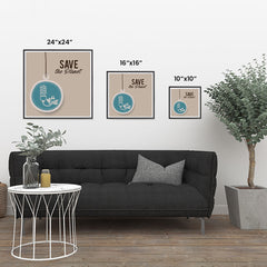 Ezposterprints - Eco Bulb ambiance display photo sample