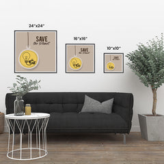 Ezposterprints - Eco Filament ambiance display photo sample