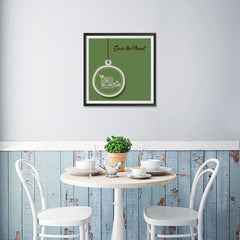 Ezposterprints - Green Home - 16x16 ambiance display photo sample