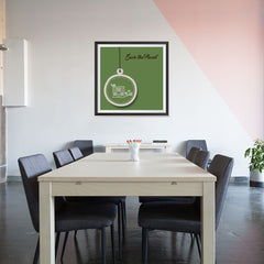 Ezposterprints - Green Home - 32x32 ambiance display photo sample