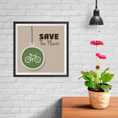 Ezposterprints - Embrace 2-wheels - 10x10 ambiance display photo sample