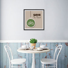 Ezposterprints - Embrace 2-wheels - 16x16 ambiance display photo sample