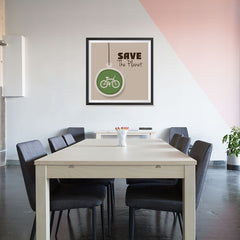 Ezposterprints - Embrace 2-wheels - 32x32 ambiance display photo sample