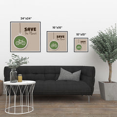 Ezposterprints - Embrace 2-wheels ambiance display photo sample