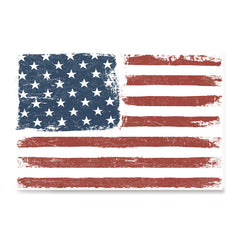Ezposterprints - Faded USA Flag Poster