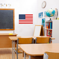 Ezposterprints - Brand New USA Flag Poster - 24x16 ambiance display photo sample