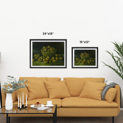 Ezposterprints - Basket Of Potatoes | Van Gogh Art Reproduction ambiance display photo sample