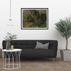 Ezposterprints - Birds Nests | Van Gogh Art Reproduction - 32x24 ambiance display photo sample