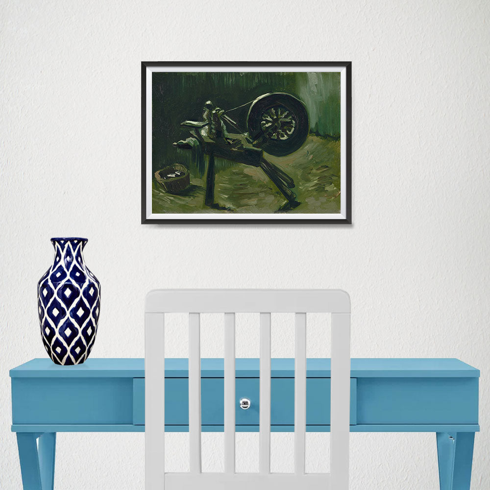 Ezposterprints - Bobbin Winder | Van Gogh Art Reproduction - 16x12 ambiance display photo sample
