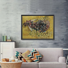 Ezposterprints - Grapes | Van Gogh Art Reproduction - 48x36 ambiance display photo sample