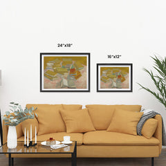 Ezposterprints - Piles Of French Novels | Van Gogh Art Reproduction ambiance display photo sample