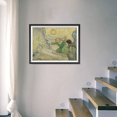 Ezposterprints - The Raising Of Lazarus | Van Gogh Art Reproduction - 24x18 ambiance display photo sample