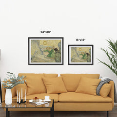 Ezposterprints - The Raising Of Lazarus | Van Gogh Art Reproduction ambiance display photo sample