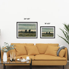 Ezposterprints - Women On The Peat Moor | Van Gogh Art Reproduction ambiance display photo sample