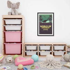 Ezposterprints - Diplodocus | World of Dinosaurs Posters - 16x24 ambiance display photo sample