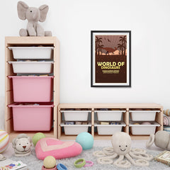 Ezposterprints - Parasaurolophus | World of Dinosaurs Posters - 16x24 ambiance display photo sample