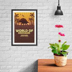 Ezposterprints - Stegosaurus | World of Dinosaurs Posters - 08x12 ambiance display photo sample