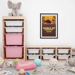 Ezposterprints - Stegosaurus | World of Dinosaurs Posters - 16x24 ambiance display photo sample