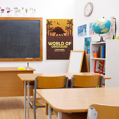 Ezposterprints - Stegosaurus | World of Dinosaurs Posters - 24x36 ambiance display photo sample