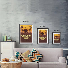 Ezposterprints - Stegosaurus | World of Dinosaurs Posters ambiance display photo sample
