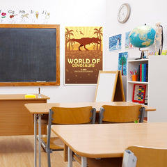 Ezposterprints - T-Rex | World of Dinosaurs Posters - 24x36 ambiance display photo sample